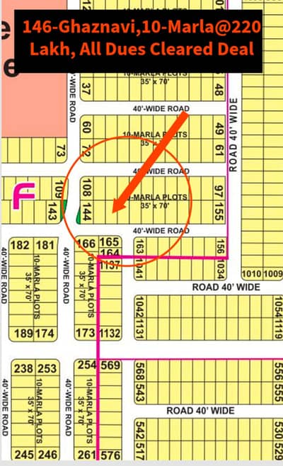 10 Marla Plot for Sale in Ghaznavi Block, Bahria Town Lahore | Prime Location & Excellent Investment Opportunity
