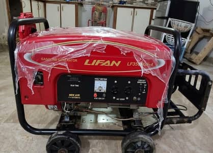 LIFAN LF3500GF-4 Heavy Duty Generator (3.5 kVA) - Very Clean Condition