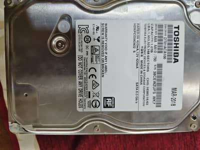 1TB HDD 100 health and Performance