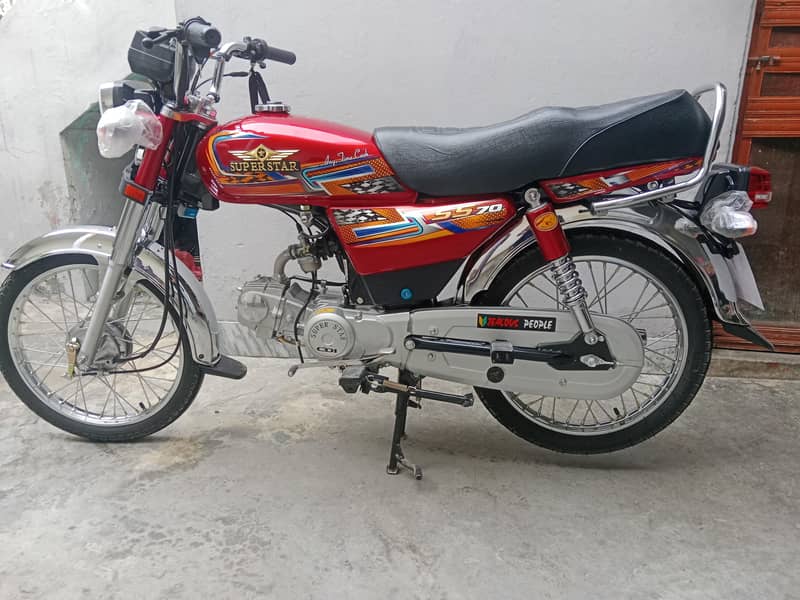 Super Star 70 2026 Model Islamabad Number 65KM Driven Total Genuine ...
