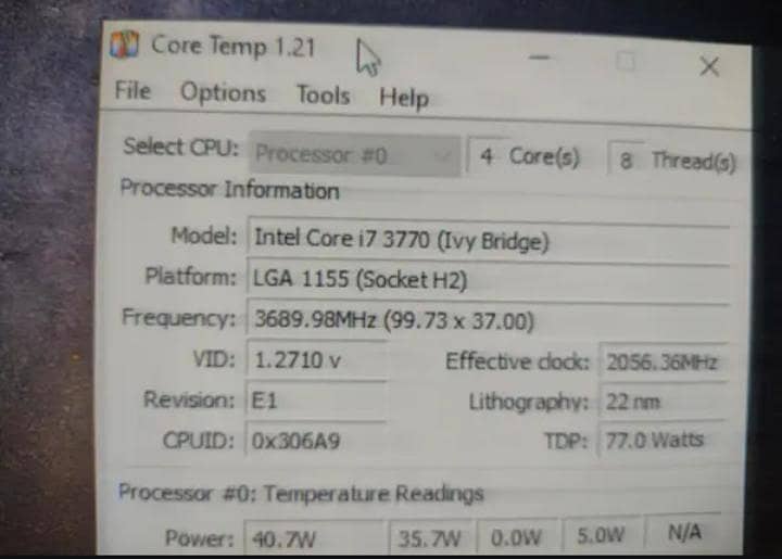 Gaming PC i7 3rd Generation 3