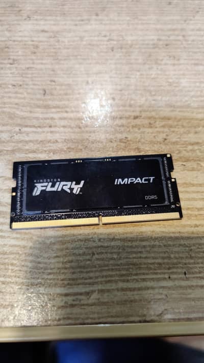 CRUCIAL 16GB, 32GB, LAPTOP RAM DDR5 PULLED JUST LIKE BRAND NEW