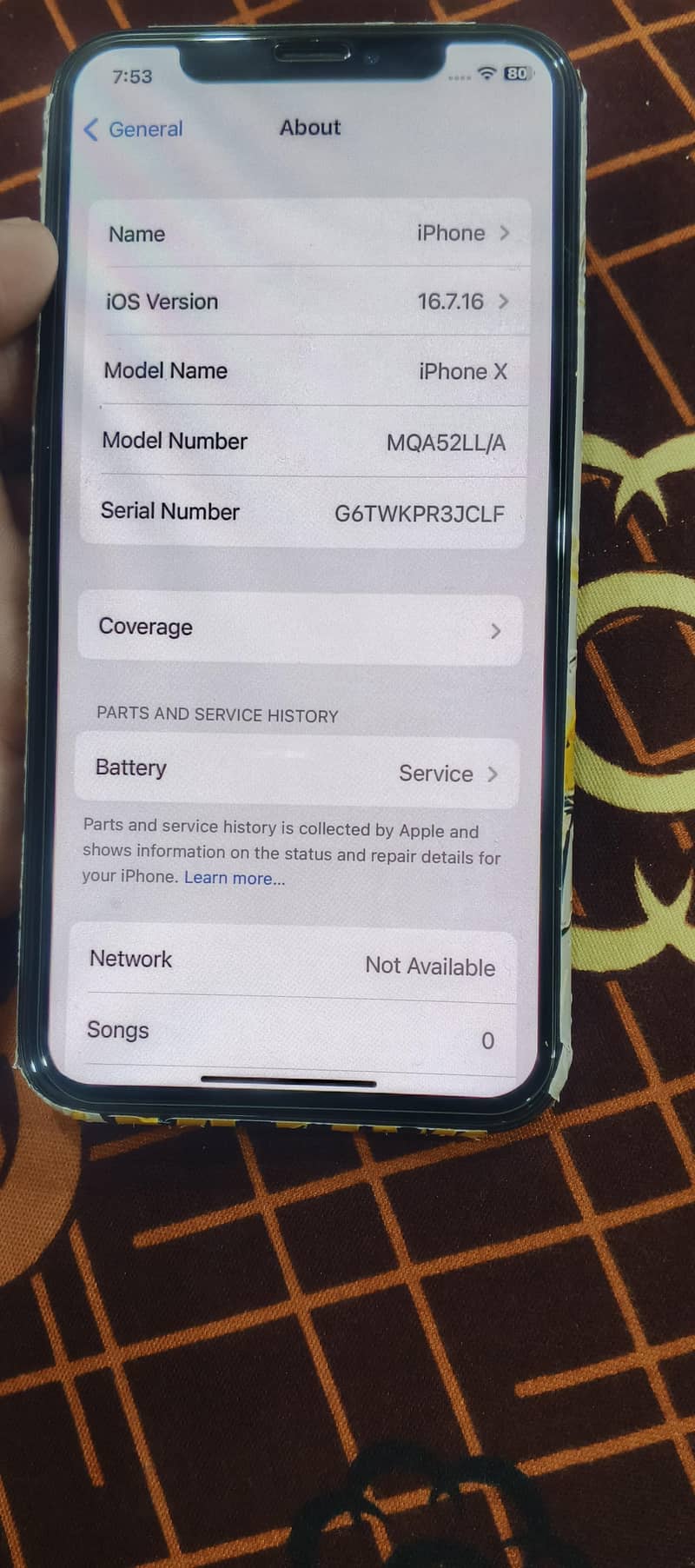 Apple iPhone X jv 0