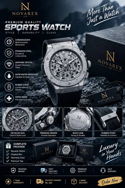 mechanical dial watch
