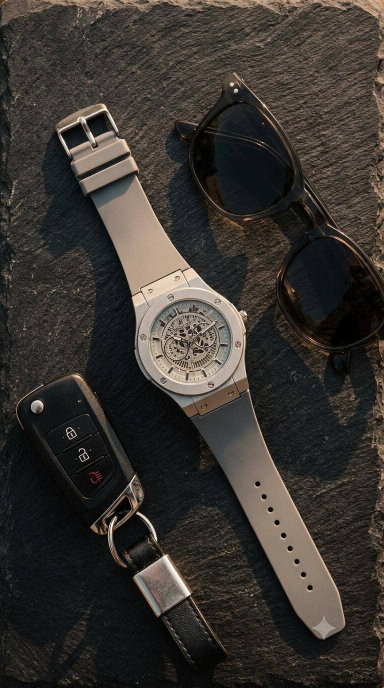 mechanical dial watch 6