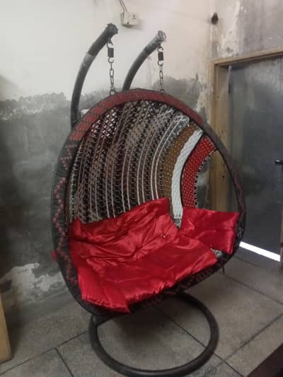 Double size Indoor/Outdoor Home Swing (Like New, 10/10)