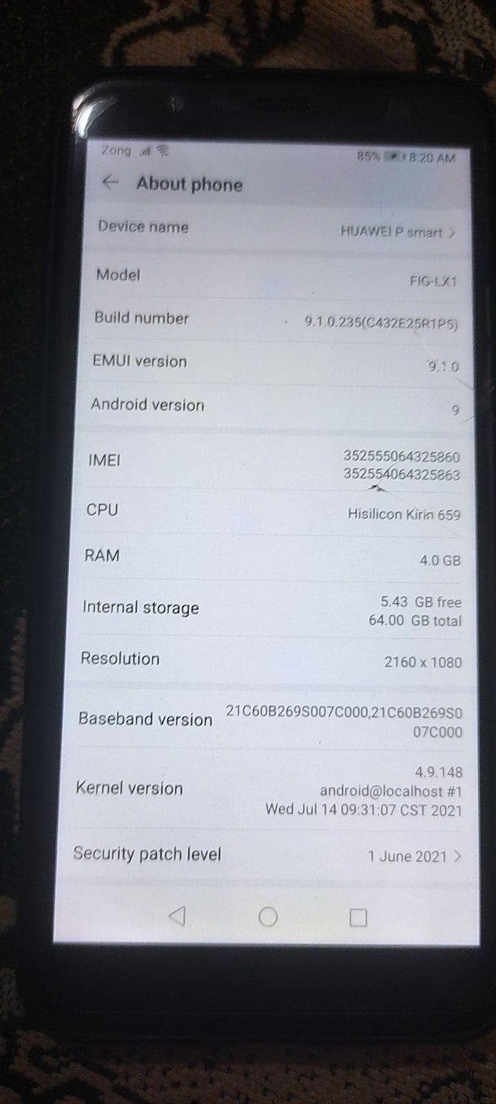 Huawei P Smart 3