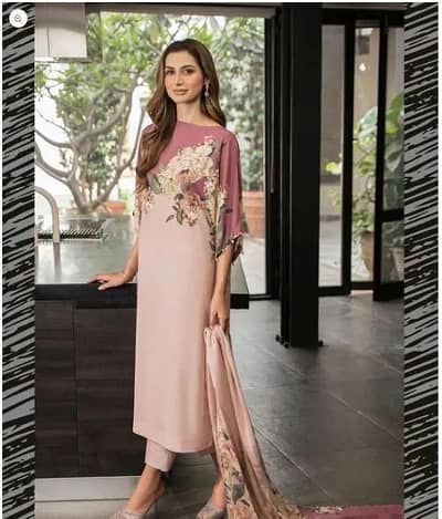 3 Piece Silk Suit For Women