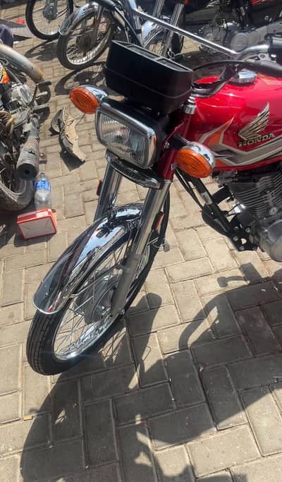 honda cg 125 2027 model zero meter