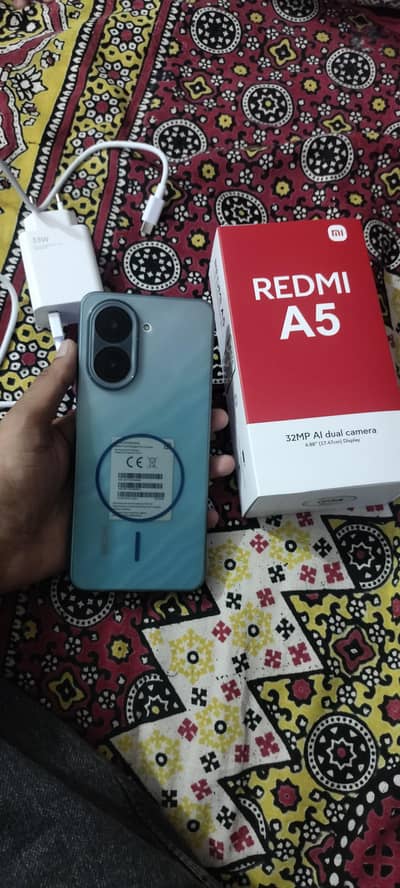 Xiaomi Redmi A5 box charger 64gb