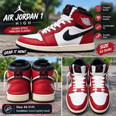 Nike Jordan red and mehroon luxurious coulour