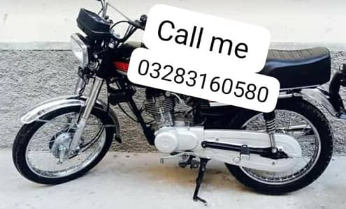 Honda 125cc argent sel karna bike model 2003