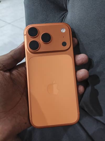 Apple iPhone 17 Pro jv 10/10 cosmic orange with box,datacable