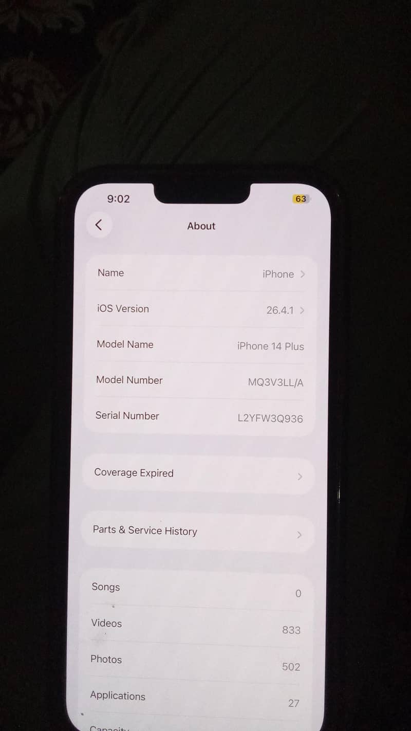 Apple iPhone 14 plus 0