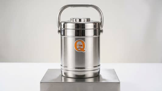 Double Layer Stainless Steel Lunch Box 2.2L – Hot Pot Food Container
