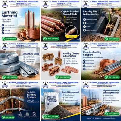Earthing Material Supplier & Manufacturer | Alfazal Engineering
