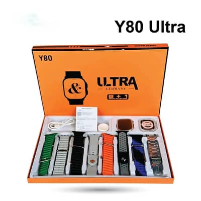 S8 ULTRA 49mm Smart Watch 7in1 Straps -Rs. 2999 Free Delivery All Pak