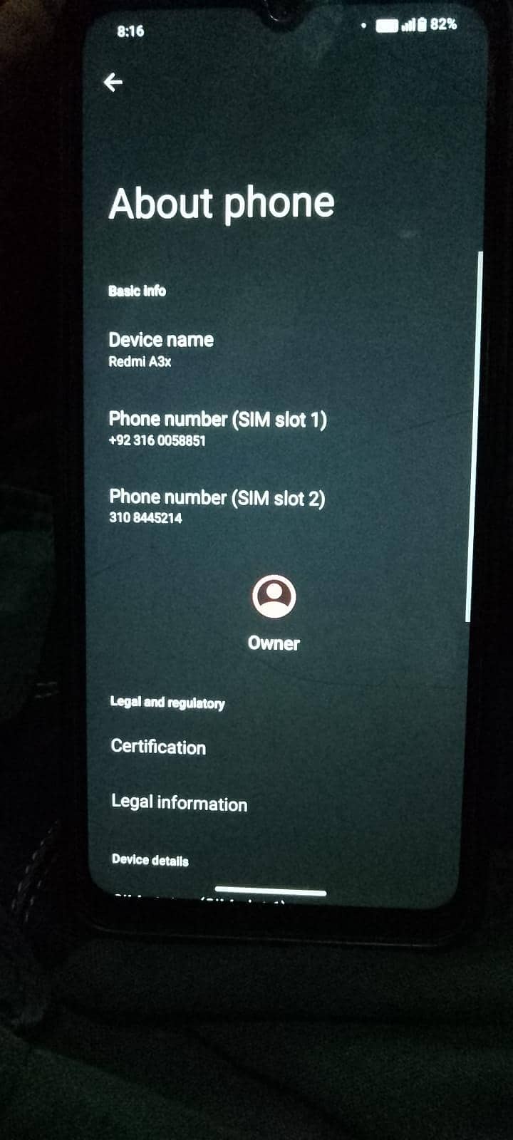 Redme a3x 1