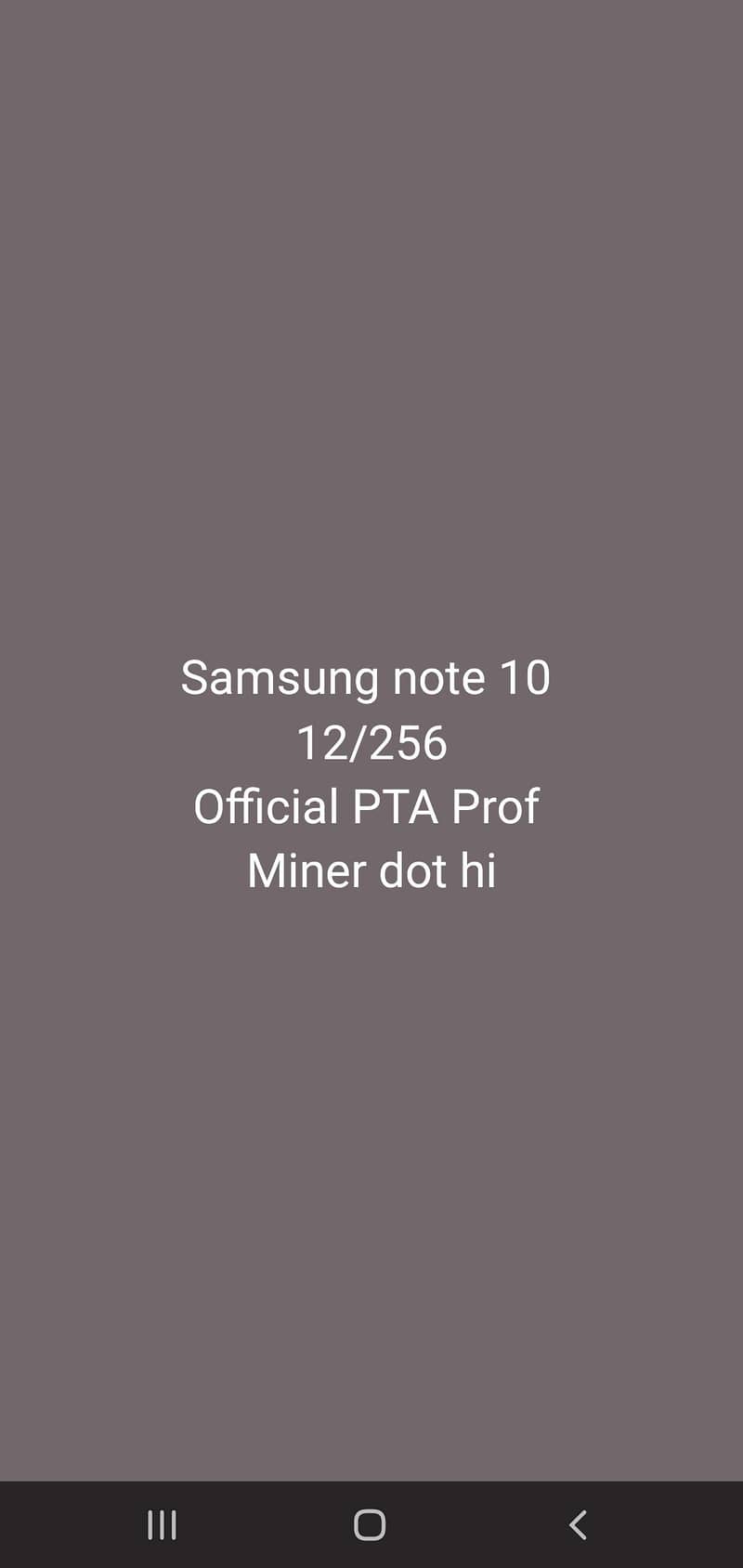 Samsung Mobile Note 10 6