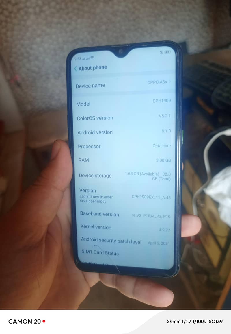 OPPO A5s 5