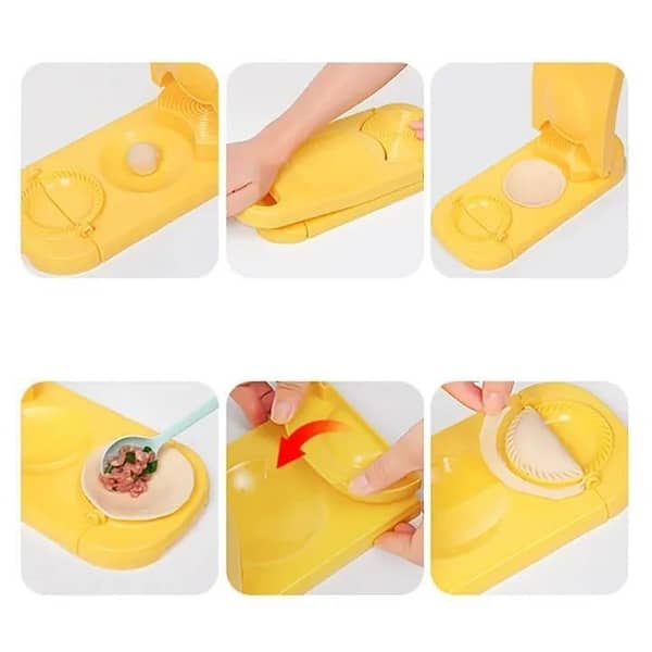 T  Original 3 in 1 SAMOSA MAKER, 3 in 1 Dumpling Maker, Dumpling Maker Press, Dumpling Maker-Durable and Easy to Operate Original 3 in 1 SAMOSA MAKER