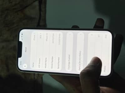 Apple iPhone 13  minor back glass crack see at picture
