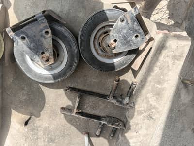 Bike support wheel And Heavy Metal Frame For sale
