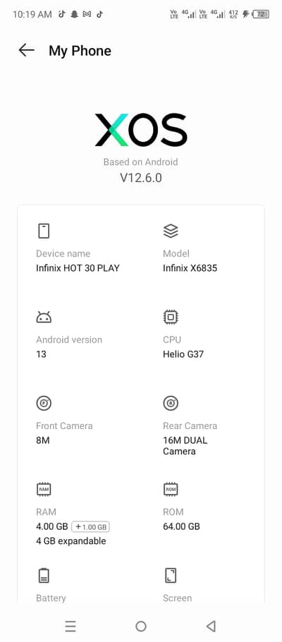 Infinix Hot 30 Play