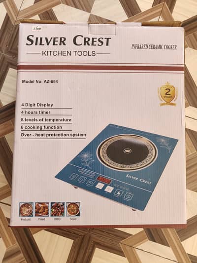 silver crest infrared ceramic cooker