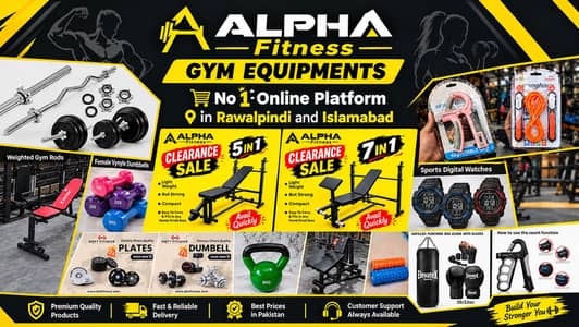 Treadmills/Dumbbells/Gym equipments/Home Gym/Bench