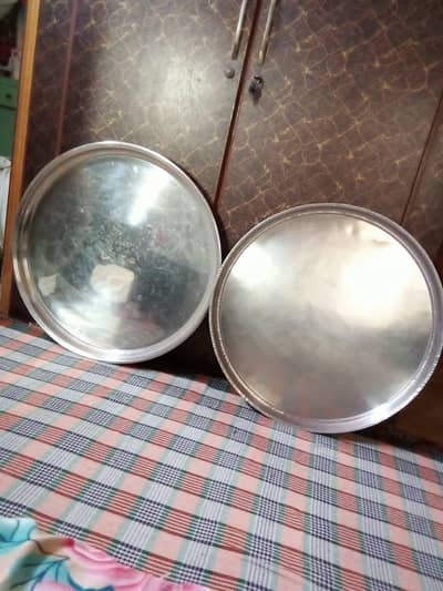 stainless steel thaal