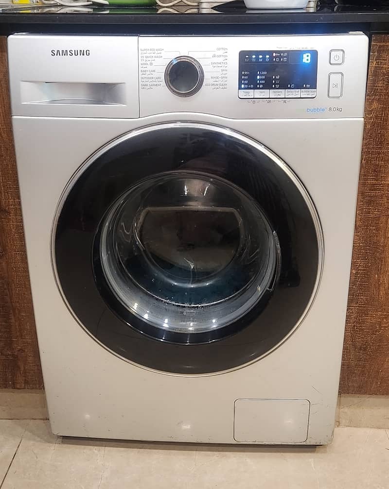 Samsung front load automatic 8kg 0