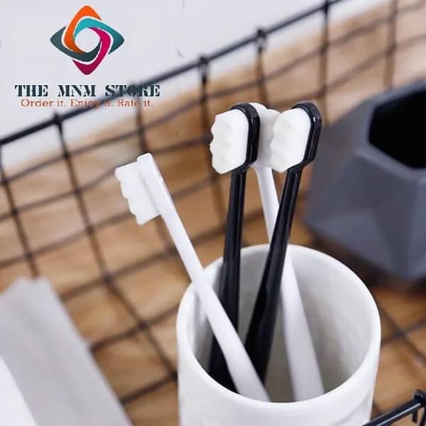 T  Soft Micro-Nano Manual Toothbrush Extra Soft Bristles Toothbrush with 12000 Bristles for Fragile Gums Adult Kid Children