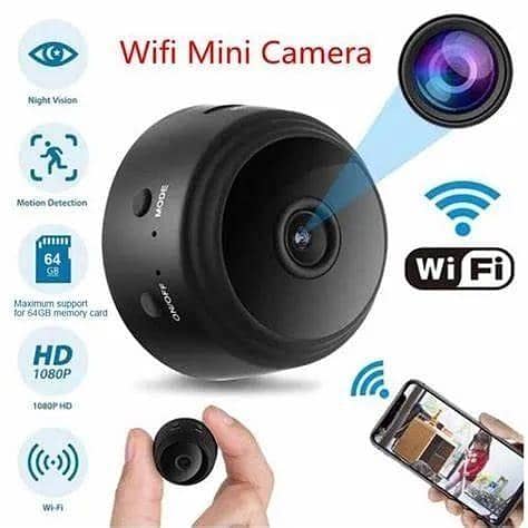 T  Wifi Camera A9 HD Wireless Wifi Mini Camera / Wireless Camera Monitoring HD Camera Mini Smart Camera A9 Camera Mini CCTV WDR Sensor Mini wifi IP Camera with Day and Night Vision / Security Camera for Home with Mobile Supported Application
