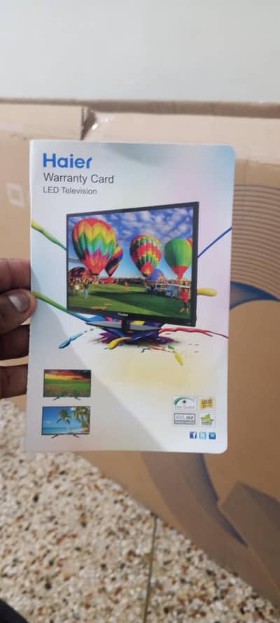 new Haier LED smart QS 80 model