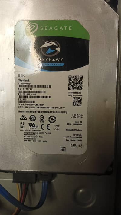 Seagate Hard Disk 8TB