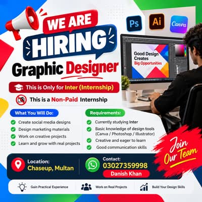 Graphic Designer Intern (Unpaid Internship)