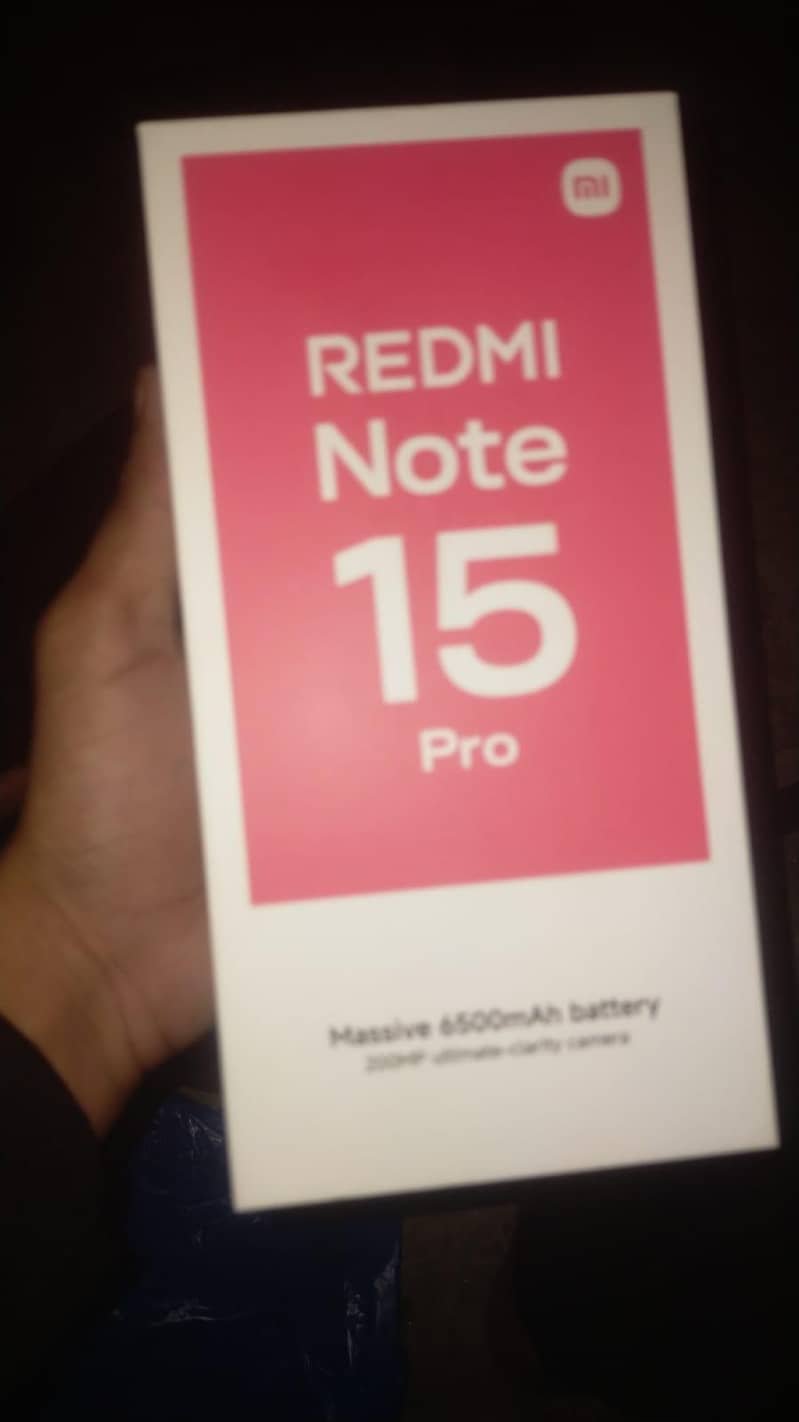 Xiaomi Redmi Note 15 Pro 0