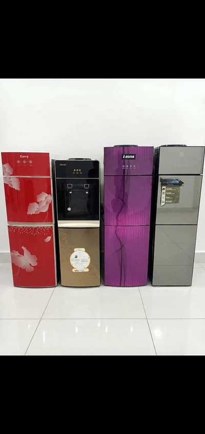 water dispenser glass door