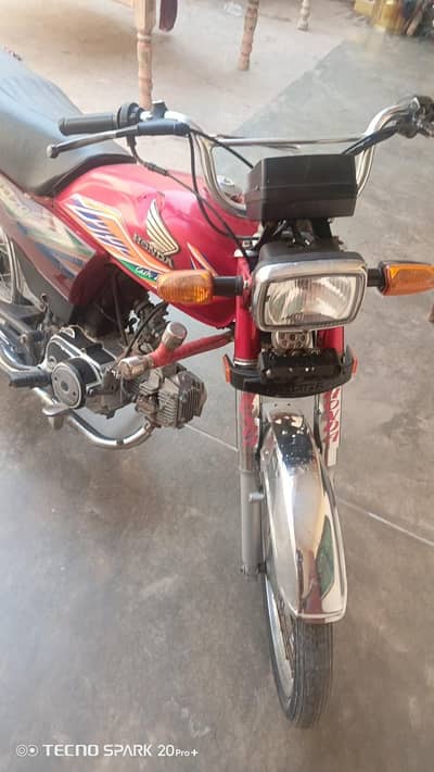 Honda CD 70 2020 model all Punjab register number laga hua hai smart