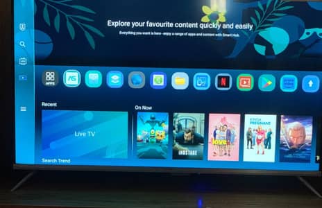 Samsung 4k UHD android led tv