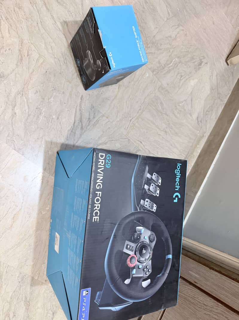 Logitech G29 + shifter 4