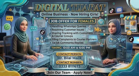 Female Customer Support Representative