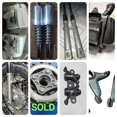 Honda cg125 Engine Parts