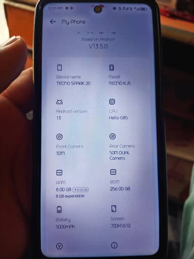 Tecno CAMON 20