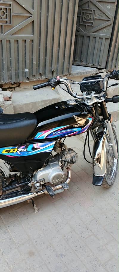 Honda cd 70 2024 model applied for