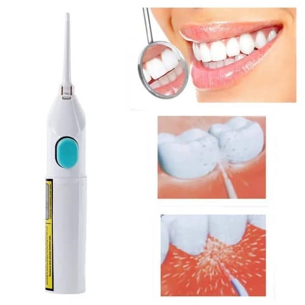 T   Oral Irrigator Dental Water Jet Floss Pick Teeth Cleaning Flusher Air Powered 1pc