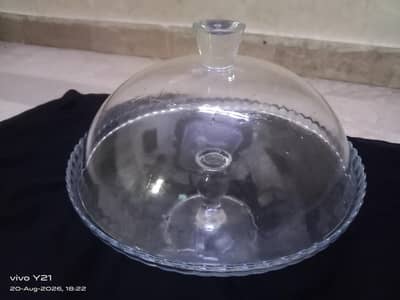 cake stand with cover
