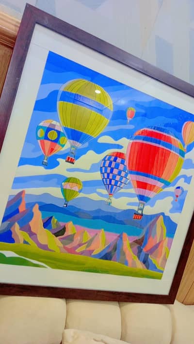 Air balloons frame