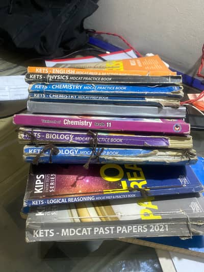 MDCAT kits book and text book